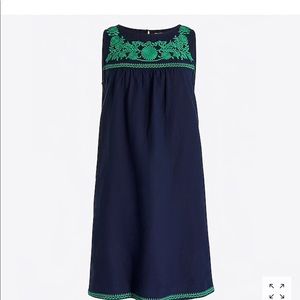 NWT JCrew Factory Embroidered Dress